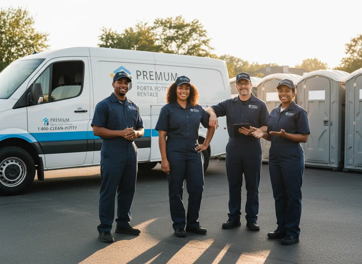 VIP Portable Toilets company in Linwood, MI